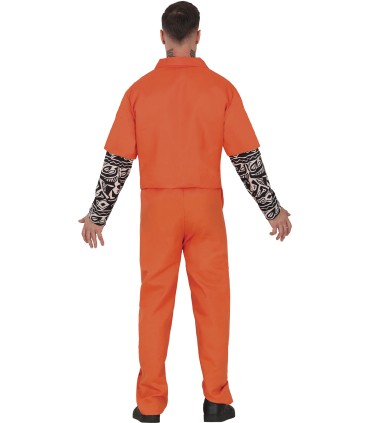 DISFRAZ DE PRISIONERO TATTOO