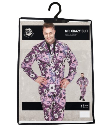 DISFRAZ DE JOCKER TRAJE ADULTO