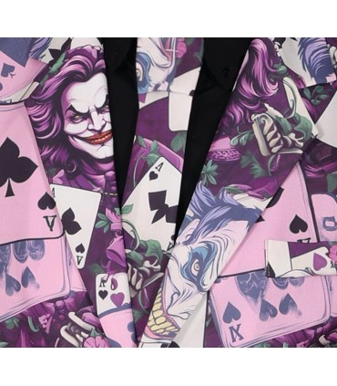 DISFRAZ DE JOCKER TRAJE ADULTO