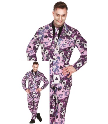 DISFRAZ DE JOCKER TRAJE ADULTO