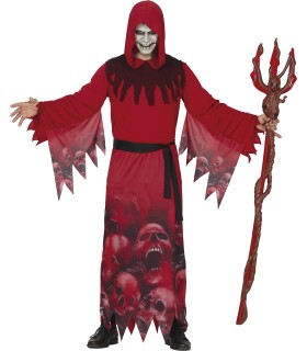 DISFRAZ DE SEGADOR ROJO ADULTO