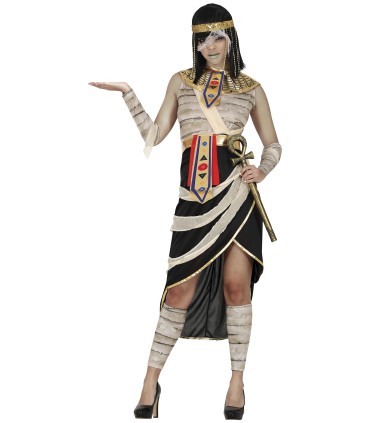 DISFRAZ DE FARAONA MOMIA ADULTA