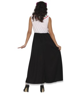 DISFRAZ DE CATRINA CALAVERA ADULTA