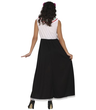 DISFRAZ DE CATRINA CALAVERA ADULTA