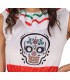DISFRAZ DE CATRINA CALAVERA ADULTA