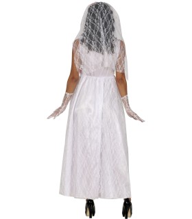 DISFRAZ DE CATRINA NOVIA ADULTA