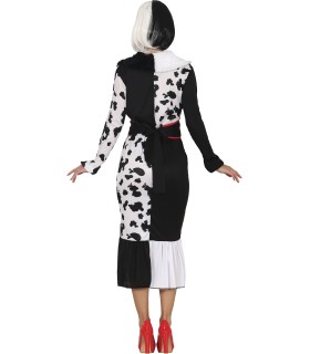 DISFRAZ DE VILLANA CRUELA ADULTA