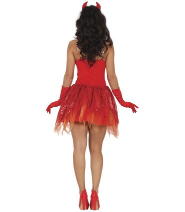 DISFRAZ DE DIABLESA SEXY ADULTA