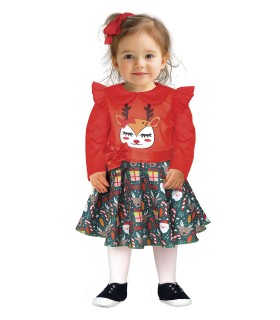 DISFRAZ VESTIDO RENO BABY