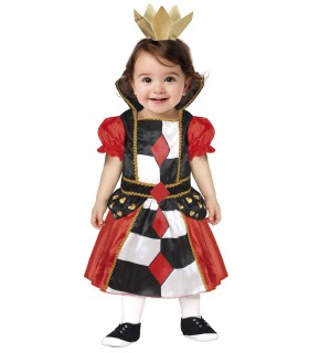 DISFRAZ REINA CORAZONES BABY