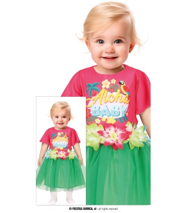 DISFRAZ HAWAIANA BABY