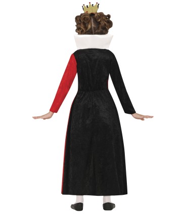 DISFRAZ REINA CORAZONES INFANTIL