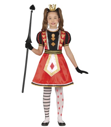 DISFRAZ REINA ROMBOS INFANTIL