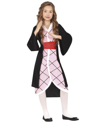 DISFRAZ LUCHADORA KIMONO INFANTIL