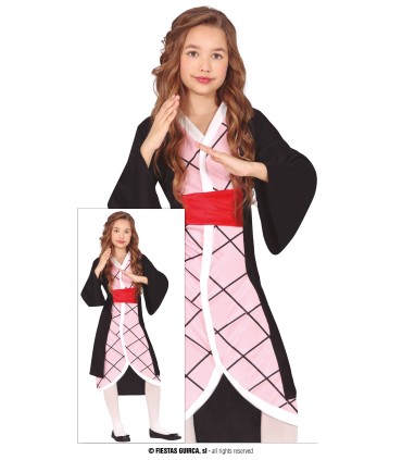 DISFRAZ LUCHADORA KIMONO INFANTIL