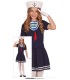 DISFRAZ MARINERA AZUL INFANTIL
