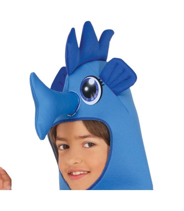 DISFRAZ CABALLITO DE MAR AZUL INFANTIL