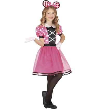 DISFRAZ RATITA ROSA INFANTIL