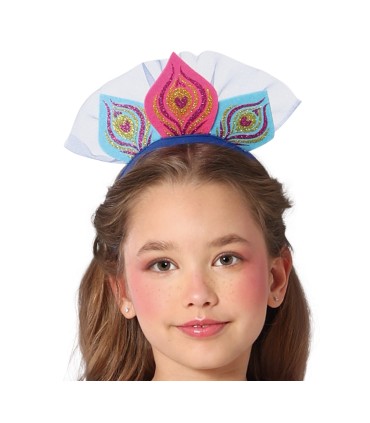 DISFRAZ DE PAVO REAL INFANTIL