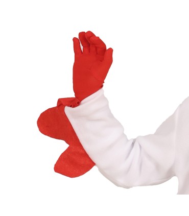 Disfraz de Pollo Atrevido para Niños o Niñas - Mono de Gallina y Gorro de Gallo - Disfraces para Niños y Niñas