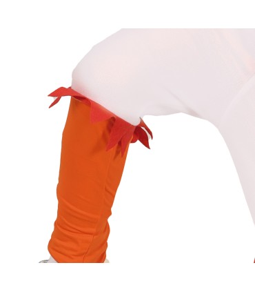 Disfraz de Pollo Atrevido para Niños o Niñas - Mono de Gallina y Gorro de Gallo - Disfraces para Niños y Niñas