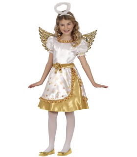 DISFRAZ DE ANGEL DORADO INFANTIL