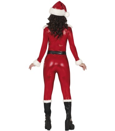 DISFRAZ DE MAMA NOEL METALIC ADULTA
