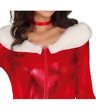 DISFRAZ DE MAMA NOEL METALIC ADULTA