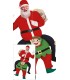 DISFRAZ DE PAPA NOEL A COSTALETAS DE ELFO T-L