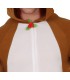 DISFRAZ DE RENO PIJAMA ADULTO