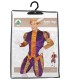 DISFRAZ DE PAJE MORADO ADULTO