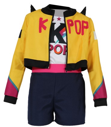 DISFRAZ GUERRERA K-POP RUNI INFANTIL