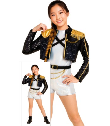 DISFRAZ DE GUERRERA K-POP HUNTRIX INFANTIL