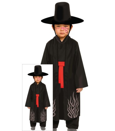 DISFRAZ DE DEMONIO K-POP JINU INFANTIL