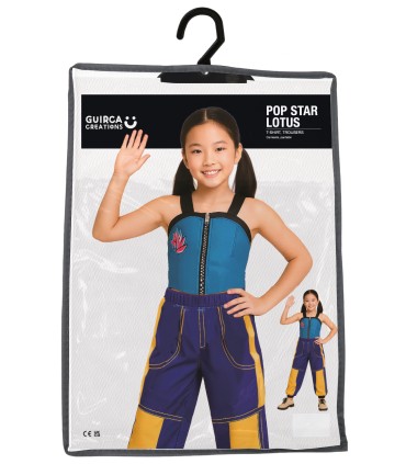 DISFRAZ GUERRERA K-POP ZOEY INFANTIL