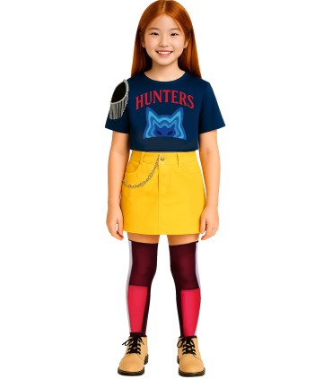 DISFRAZ DE GUERRERA K-POP MIRA INFANTIL