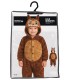 DISFRAZ DE MONSTRUO MARRON INFANTIL