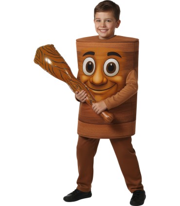 DISFRAZ DE TUNG TUNG SAHUR INFANTIL