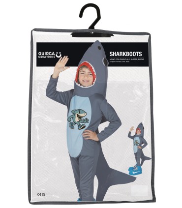 DISFRAZ DE TIBURON TRALARERO TRALALA INFANTIL