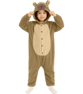 DISFRAZ DE CAPIBARA PIJAMA INFANTIL