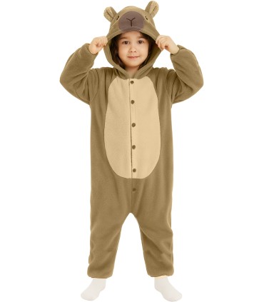 DISFRAZ DE CAPIBARA PIJAMA INFANTIL