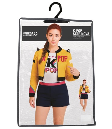 DISFRAZ DE GUERRERA K-POP RUNI ADULTA