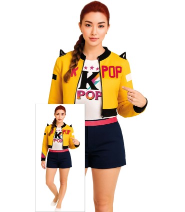 DISFRAZ DE GUERRERA K-POP RUNI ADULTA