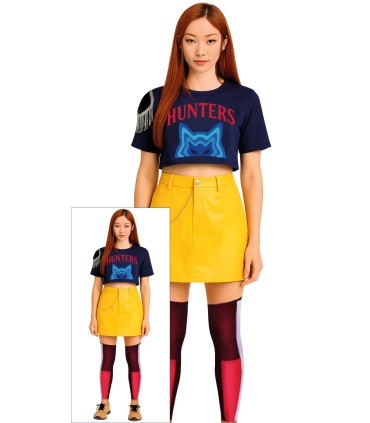 DISFRAZ DE GUERRE K-POP MIRA ADULTA