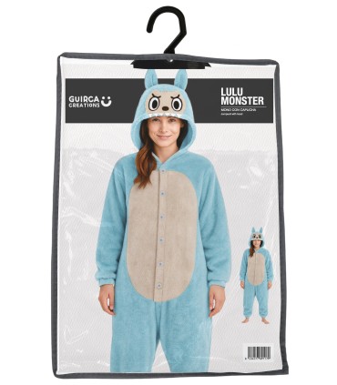 DISFRAZ DE LABUBU AZUL MUJER T-L