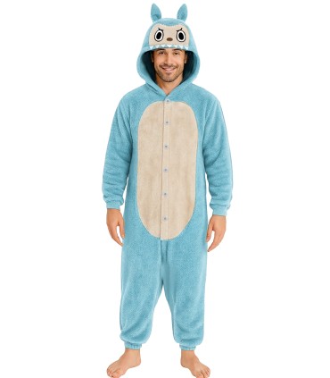 DISFRAZ DE LABUBU AZUL HOMBRE T-L