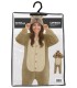 DISFRAZ DE CAPIBARA PIJAMA MUJER T-L
