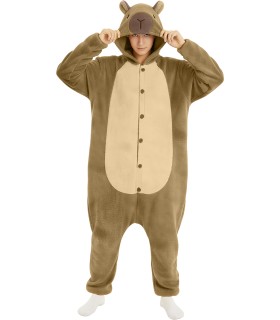 DISFRAZ DE CAPIBARA PIJAMA HOMBRE T-L