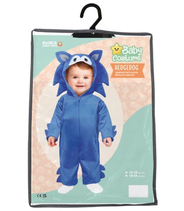 DISFRAZ DE SUPER ERIZO BEBE