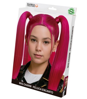 PELUCA K-POP ROSA ADULTA